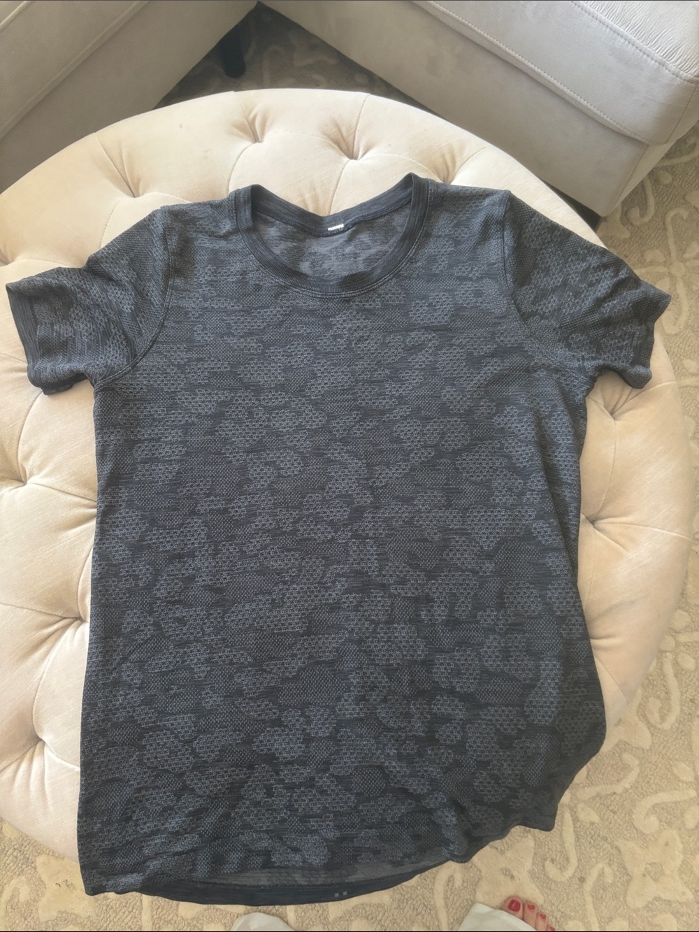 lululemon athletica Short Sleeve Crew Tee in Charcoal Gray